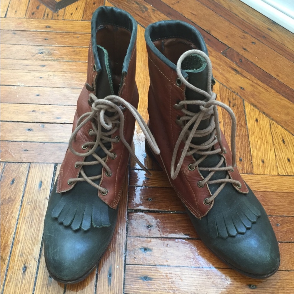 Jeffrey Campbell “Show Pony” Lace-up Boots - Size 7